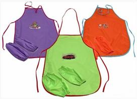 Prijuostė vaikų kūrybai neperšlampanti, su atskiromis rankovėmis H-289 XL