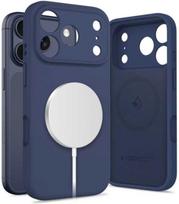 Mėlynas dėklas Apple iPhone 17 Pro Max telefonui "Tech-Protect Silicone Magsafe"