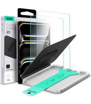 Apsauginis grūdintas stiklas Apple iPad Pro 13” 7 / 8 / 2024-2025 planšetei "ESR Ultrafit TG 2-Pack"