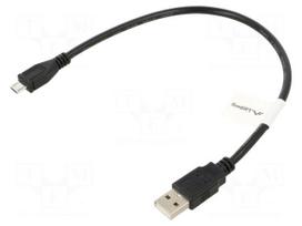 Cable | Cablexpert | USB 2.0 | USB A plug,USB B micro plug | 0.3m