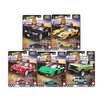 Hot Wheels Boulevard Premium Modeliukų rinkinys (Ford RS2000,Ford GT,Nissan Laurel C33,Ford Bronco,Lamborghini Temerirao) (yra Sandėlyje)