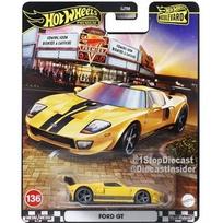 Hot Wheels Boulevard Premium Modeliukas Ford GT, yellow (yra Sandėlyje)