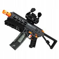 Automatinis pistoletas su gelinėmis kulkomis - didelis žaidimo rinkinys, 70 cm ilgio