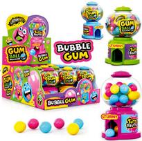 Vaisių skonio kramtomoji guma JOHNY BEE Gum Ball Machine, 30 g