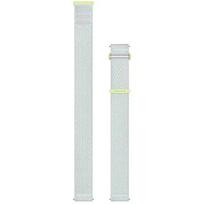 Garmin watch strap Quick Release ComfortFit Fabric 20mm, citron/cloud blue 010-14400-03