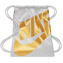 Nike Heritage audinio sportinis krepšys-kuprinė, įprastas, unisex, baltas-auksinis CT3640-078 balto aukso spalvos