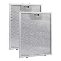 Sidabriniai gartraukio filtrai Metalinis tinklelis Ištraukimo angos filtras 340x270x9mm 5 sluoksniai Aliuminizuoti riebalų namų tobulinimas CHINA