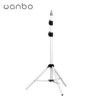 Wanbo projektoriaus universalus trikojis, nešiojamas 30170cm, reguliuojamas aukštis/3 sekcijų trikojis/360 laipsnių apžvalga/Sustiprintas trikojis Wanbo projektoriui balta
