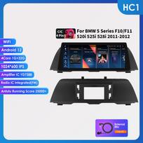Ossuret Android automobilio multimedijos grotuvas BMW F10 F11 520i 525i 528i CIC NBT 2011 - 2017 Automobilio radijas Multimedia grotuvas GPS grotuvas 1920*720 Išmanusis ekranas RDS HC1 1G 32G
