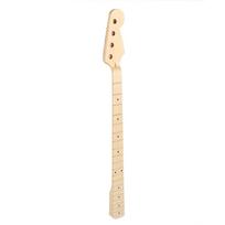 Bosinės gitaros kaklelis Kanados klevas, 4 styginiai 21 strypai, muzikos instrumentų keitimo priedaiMediena