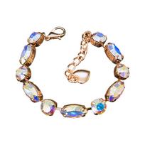 Apyrankė moterims DiamondSky „Chic II (Aurora Borealis)“ su Swarovski kristalais, Liugsõlm