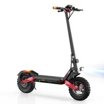 Elektrinis paspirtukas 10  500W variklis Didžiausias greitis 20km/h 48V 15AH Didžiausias nuotolis 100Km Apkrova 150Kg Juodas T8 48V 15AH juoda