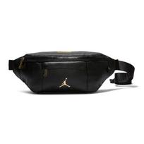 Jordan Poliesterio Kompozitinės Odos Crossbody Rankinė, Petnešėlės Krepšys, Juosmens Krepšys Unisex Juoda Jordan HA5507-013 juoda
