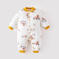 Thick, Quilted Cotton Baby Onesie for Autumn & Winter 0-3 months / 59cm