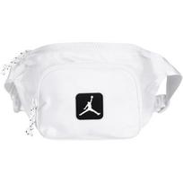 Jordan Polyester Crossbody Bag, Sling Bag, Fanny Pack Regular Unisex Pure White Jordan JD2413011AD-003 One Size gryna balta spalva