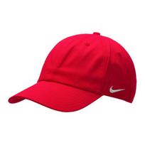 Nike Medvilninės beisbolo kepurės Unisex Raudonos Laisvalaikio IB8895-657 L/XL