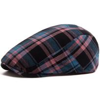 Languotas beretas Pavasario/Vasaros stiliaus - Moteriška kepuraitė, Vyriška snapelė, Universali retro apsaugos nuo saulės kepurė, Plonas medvilnės dizainas. Adjustable