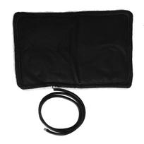 10W 5V Gyvūnų šildoma lova USB sąsaja Elektrinis atsparus įkandimams gyvūnų šildymo kilimėlis šunims katėms 75x55x2cm black
