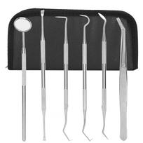 6pcs  set Dental Tartar Scaler Teeth Pick Spatula Dental Instruments Dentist Oral Care Tools