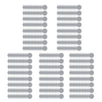 40 vnt. Ortodontinių ligatūrinių raištelių, plastikinių, sidabro spalvos, dantų elastinių ligatūrinių raištelių dantų gydymui