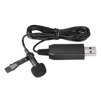 150 cm nešiojamas mini prisegamas daugiakryptis stereo USB mikrofonas, skirtas asmeniniam kompiuteriui