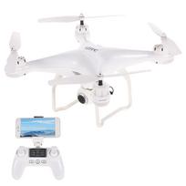 SJ nuotolinio valdymo pultas S20W1080P(GPS) FPV reguliuojamas 1080P HD kamera su plataus kampo RTF dvigubu GPS padėties nustatymu ir aukščiu 1080P balta