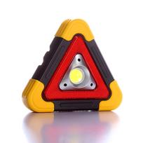 Trikampis avarinis įspėjamasis nešiojamasis 30W 1200LM LED įspėjamoji lemputė itin ryški lauko darbo lempa raudona