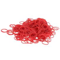 Hair Perming Rubber Band Firmly Fixing High Elasticity Hair Ties Bands for Hair Salon Red red