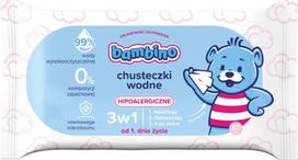 NIVEA Bambino 3-in-1 hypoallergenic water wipes 1 x 57 pcs.