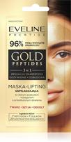 EVELINE Gold Peptides 3-in-1 rejuvenating lifting mask for the face, neck, and décolleté  8 ml