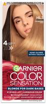 GARNIER Color Sensation Hair Color Cream No. HL3 Honey Blonde - for brown hair 1 pack.