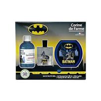 CORINA DE FARME Batman Set Eau de Toilette 50 ml + 3-in-1 Foaming Gel 300 ml + Snack Box