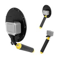 TELESIN Kupolinis Portas 30m/98.4ft Atsparus Vandeniui Sportinės Kameros Apsauga Povandeniniam Snorkeliui Nardymui juoda