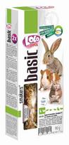 LoLo Pets skanėstų lazdelės graužikams su jogurtu ir kiaulpienėmis 2 vnt 90g