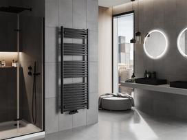 Mexen Hades vonios radiatorius, 1500 x 600 mm, 812 W, juodas