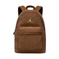 Jordan dirbtinio zomšo kuprinė Didelė Unisex Šviesiai ruda Jordan JD2533180AD-002 šviesiai ruda spalva