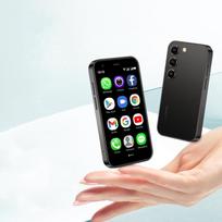 S26 itin plonas 3G išmanusis telefonas, 3,0 colių, keturių branduolių, WCDMA, 2GB RAM, 16GB ROM, dviguba SIM kortelė, 5 MP kamera, 1580 mAh „Bluetooth“ C tipo, „Android“ žibintuvėlis, mobilusis telefonas juoda