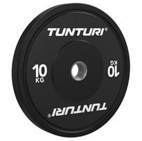 Svarmenys TUNTURI Platinum Bumper Plate Black 10kg