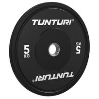 Svarmenys TUNTURI Platinum Bumper Plate Black 5kg