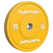 Svarmenys TUNTURI Platinum Bumper Plate Colour 15kg