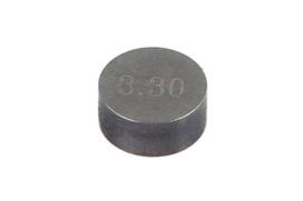 Vožtuvo plokštelė PZ748330 7,48mm x3,3mm, Tinka: CAGIVA; GAS GAS; HONDA; KAWASAKI; SUZUKI; TRIUMPH; YAMAHA