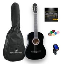 Condorwood C44-BK klasikinė gitara su rinkiniu STARTER