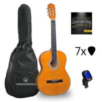 Condorwood C130 4/4 klasikinė gitara su rinkiniu STARTER
