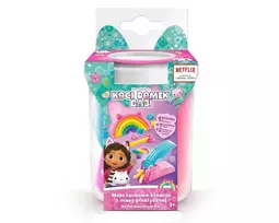Kit with plasticine Gabbys Dollhouse My rainbow creations - white cup