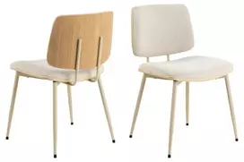 Valgomojo kėdės Owen, beige Apia 453, 2 vnt