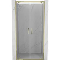 Dušo durys Mexen Exo, varstomos, 70 cm, transparent/gold