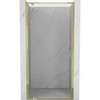 Dušo durys Mexen Exo, varstomos, 90 cm, transparent/gold