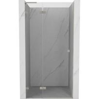 Dušo durys Mexen Lunar L, kairė, 100 cm, transparent/brushed nickel