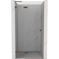 Dušo durys Mexen Lunar L, kairė, 120 cm, transparent/rose gold