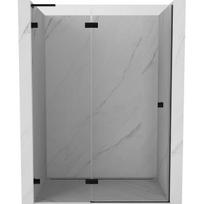 Dušo durys Mexen Lunar L, kairė, 130 cm, transparent/black